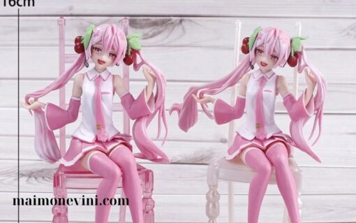 Mô Hình Búp Bê Hatsune Miku Sakura Bằng PVC (1)