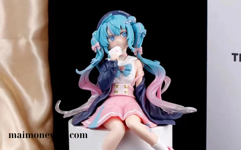 Mô Hình Búp Bê Hatsune Miku Sakura Bằng PVC (2)