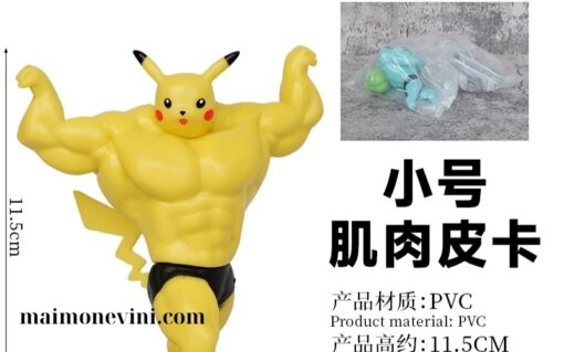 Mô Hình Tượng Anime Pokemon Hình Cơ Bắp (2)